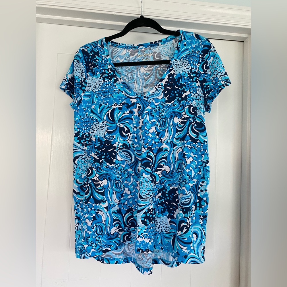 EUC blue tshirt